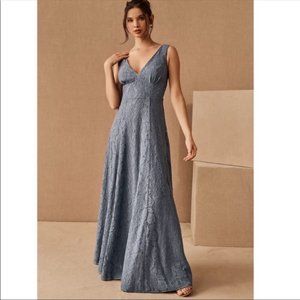 BHLDN Fame and Partners Dona Lace ( Size 6) Hawaiian Blue